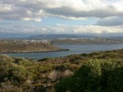 Tersanas Chania Schöne Aussicht auf das Meer Grundstück kaufen